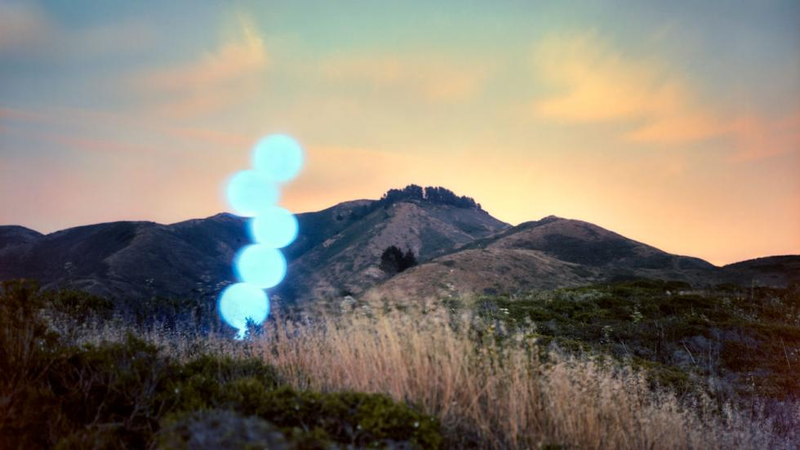 Illustration for article titled What Is The Meaning Of These Strange Glowing Shapes In The Wilderness?